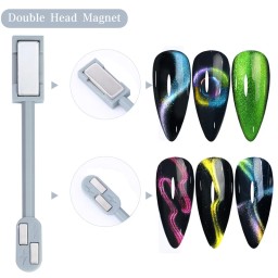 MAGNET DUBLU CAT EYE DIFUZ+ZIGZAG 2