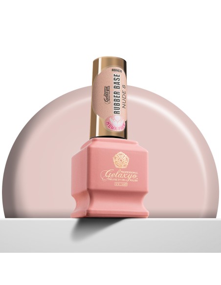 Gelaxyo Rubber Base NUDE 08 - Hema Free  7ml
