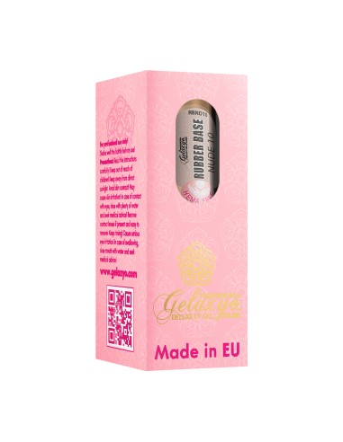 Gelaxyo Rubber Base NUDE 10 - Hema Free 15ml