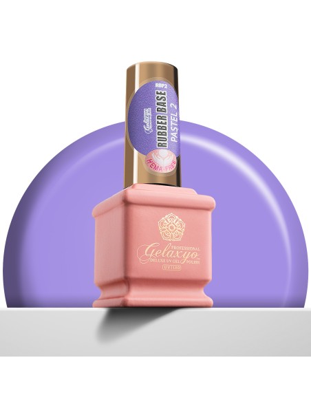 Gelaxyo Rubber Base PASTEL 02 - Hema Free 15ml