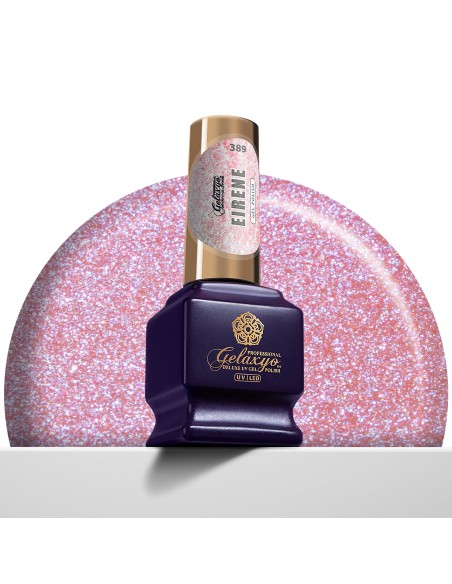 Oja Semipermanenta Gel Polish Roz Gelaxyo Eirene 389 - 7 ml