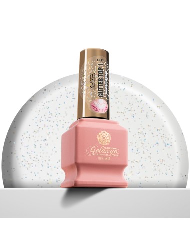 GELAXYO TOP COAT HEMA FREE GLITTER 01  7ml