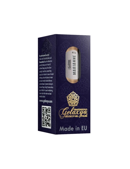 Oja Semipermanenta Gel Polish Nude Gelaxyo Marianne 412 - 7 ml