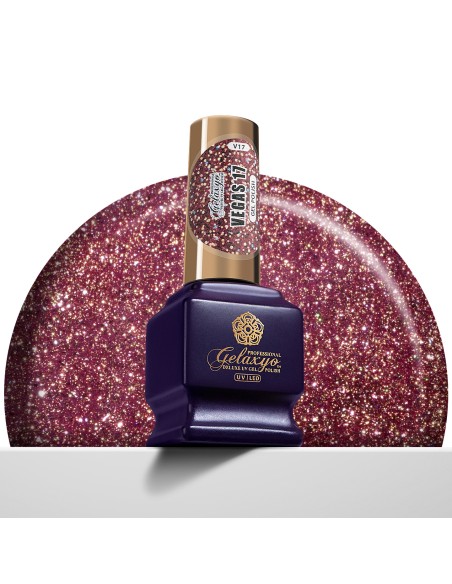 Oja Semipermanenta Gel Polish Rosie Gelaxyo Vegas 17 - 7 ml