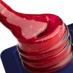 Oja Semipermanenta Gel Polish Rosu Gelaxyo Vegas 24 - 7 ml 2