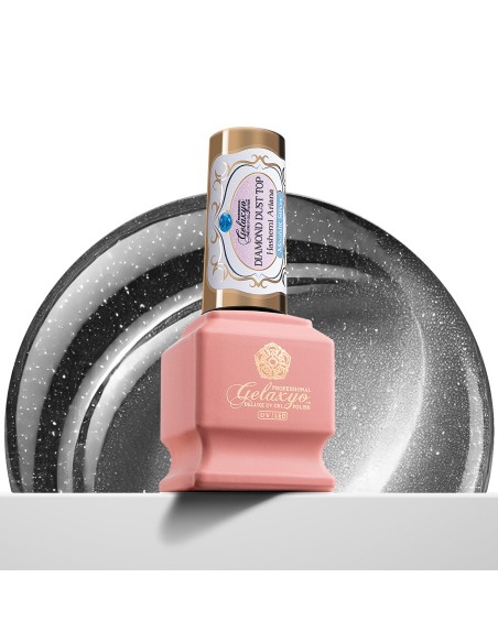 GELAXYO DIAMOND DUST TOP MOONLIT SILVER 7ml ARIANA HASHEMI