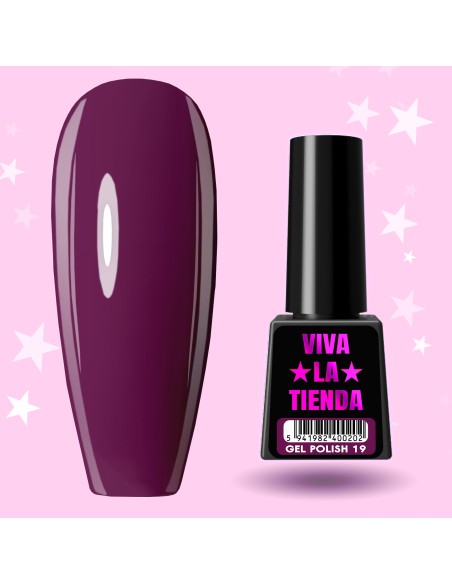 OJA SEMI VIVA LA TIENDA 19 BURGUNDY