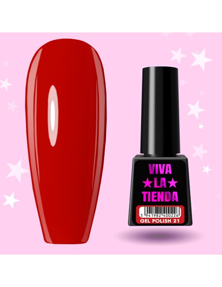 OJA SEMI VIVA LA TIENDA 21 ROȘU FERRARI OJA SEMI VIVA LA TIENDA 21 ROȘU FERRARI