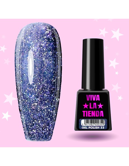 OJA SEMI VIVA LA TIENDA 33 GLITTER OJA SEMI VIVA LA TIENDA 33 GLITTER