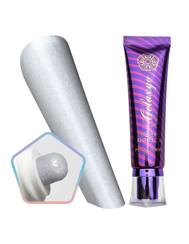 GELAXYO XOXO ANNELISA - POLYACRYL GLITTER GREY 30ml
