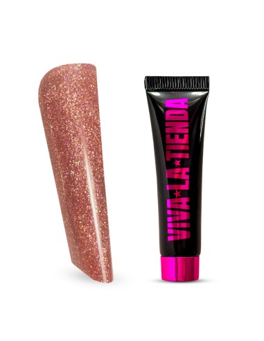 VIVA LA TIENDA POLYGEL Soft Shine 08 - Shimmer Peach - 15ml