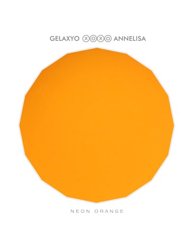 GELAXYO XOXO ANNELISA - POLYACRYL NEON ORANGE...