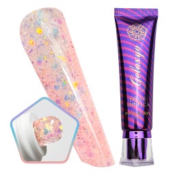 GELAXYO XOXO ANNELISA - POLYACRYL GLITTER PEACH 30ml