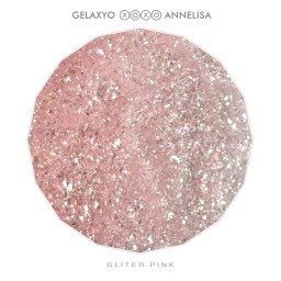 GELAXYO  XOXO ANNELISA - POLYACRYL GLITTER PINK 30ml 2