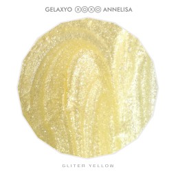 GELAXYO XOXO ANNELISA - POLYACRYL GLITTER YELLOW 30ml 2