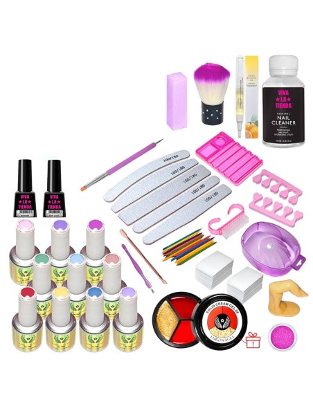 KIT UNGHII VIVA LA TIENDA 26 + CADOU