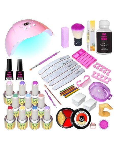 KIT UNGHII VIVA LA TIENDA 27 + CADOU