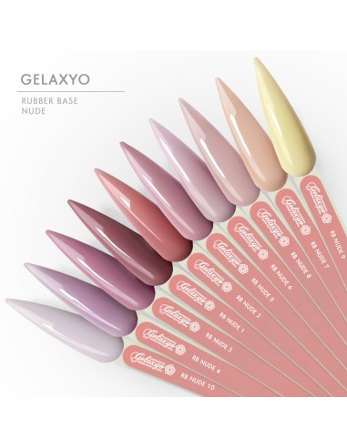 Gelaxyo Rubber Base NUDE 01 - Hema Free 15ml