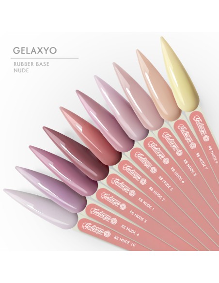 Gelaxyo Rubber Base NUDE 04 - Hema Free 15ml