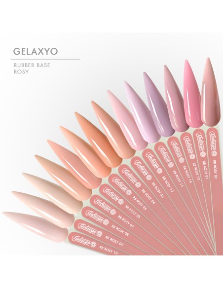 Gelaxyo Rubber Base ROSY 14 - Hema Free  7ml