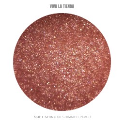 VIVA LA TIENDA POLYGEL Soft Shine 08 - Shimmer Peach - 15ml 2