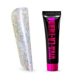 VIVA LA TIENDA POLYGEL Soft Shine 17 - Glitter Nova - 15ml