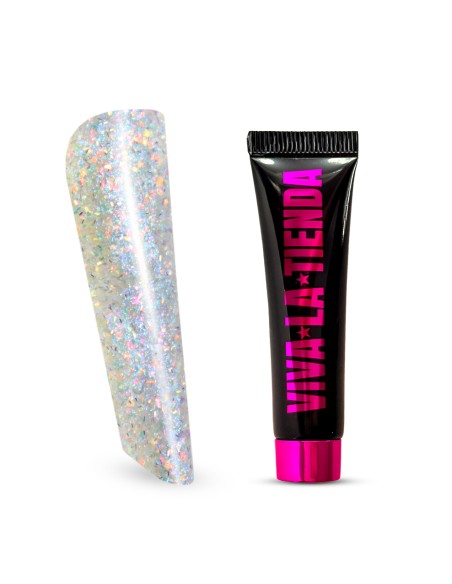 VIVA LA TIENDA POLYGEL Soft Shine 17 - Glitter Nova - 15ml
