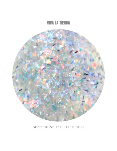 VIVA LA TIENDA POLYGEL Soft Shine 17 - Glitter...