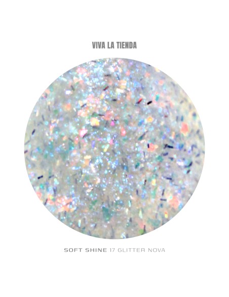 VIVA LA TIENDA POLYGEL Soft Shine 17 - Glitter Nova - 30ml