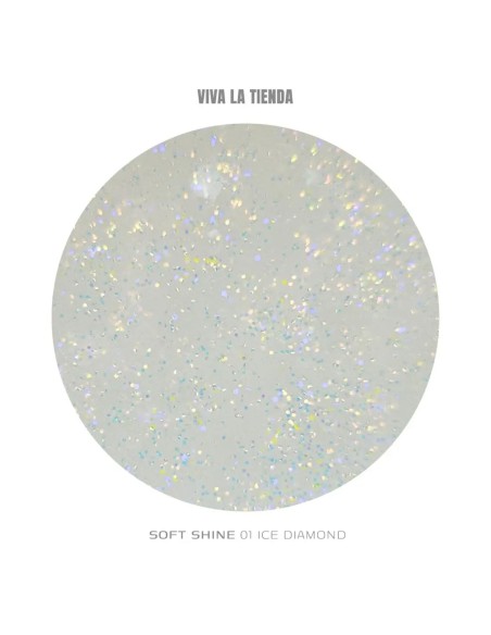 VIVA LA TIENDA POLYGEL Soft Shine 01 - Ice Diamond - 30ml