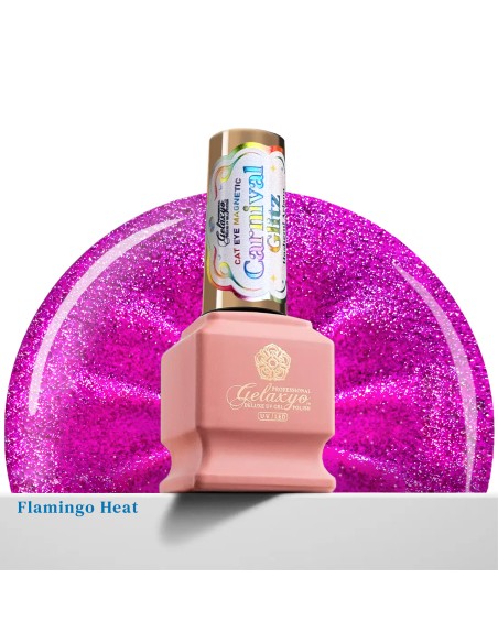 GELAXYO BOTTLE BUILDER CARNIVAL GLITZ 01 - FLAMINGO HEAT - 7ml ARIANA HASHEMI