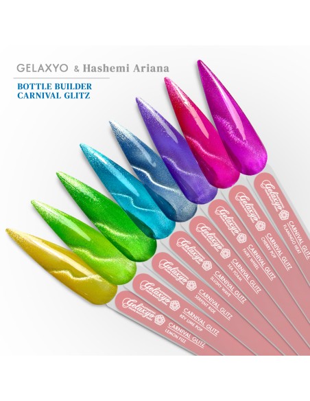 GELAXYO BOTTLE BUILDER CARNIVAL GLITZ 08 - LEMON FIZZ - 7ml ARIANA HASHEMI