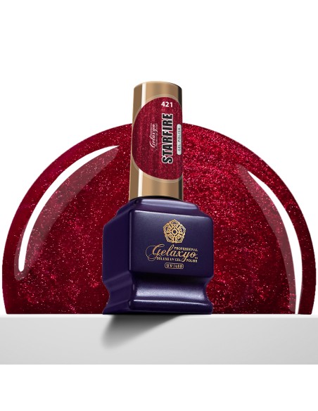 Oja Semipermanenta Gel Polish Rosie Gelaxyo Starfire 421 - 7 ml