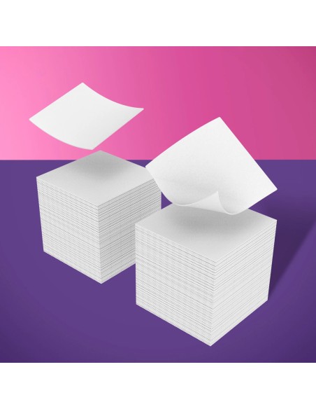 ŞERVETELE ABSORBANTE ALBE 400 buc  4,5x4,5cm Staleks