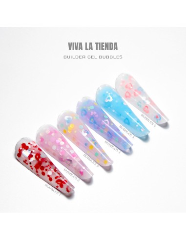 VIVA LA TIENDA BUILDER GEL BUBBLES 02 - PINK -...