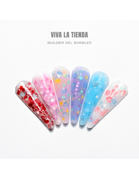 VIVA LA TIENDA BUILDER GEL BUBBLES 05 - BLUE - 15ml