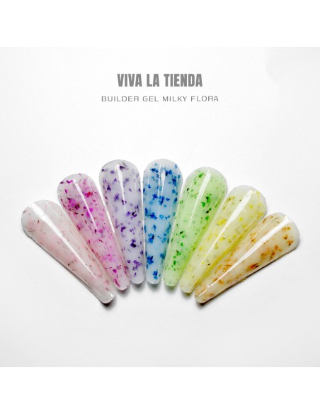 VIVA LA TIENDA MILKY FLORA 07 - 15ml - BUILDER GEL