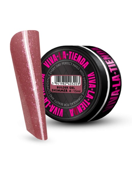 VIVA LA TIENDA BUILDER GEL SHIMMER 04 - 15ml