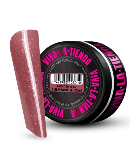 VIVA LA TIENDA BUILDER GEL SHIMMER 04 - 30ml