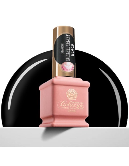 GELAXYO RUBBER BASE BLACK 15ml