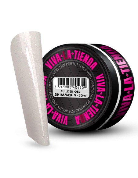 VIVA LA TIENDA BUILDER GEL SHIMMER 09 - 30ml