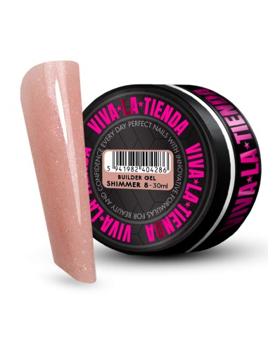 VIVA LA TIENDA BUILDER GEL SHIMMER 08 - 30ml