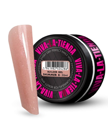 VIVA LA TIENDA BUILDER GEL SHIMMER 08 - 30ml