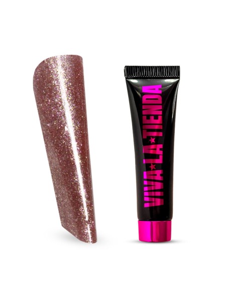 VIVA LA TIENDA POLYGEL Prosecco 11 - Rosy Stardust - 15ml