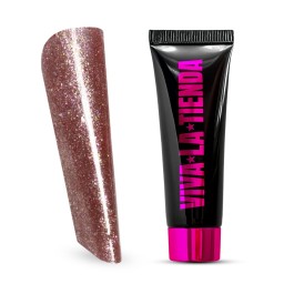 VIVA LA TIENDA POLYGEL Prosecco 11 - Rosy Stardust - 30ml