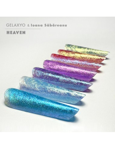 PACHET 7x15ml GELAXYO HEAVEN + CADOU CURS...