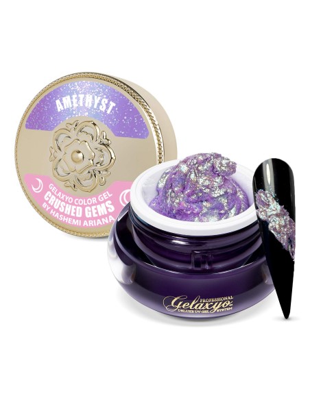 Gelaxyo Crushed Gems Amethyst - 5ml ARIANA HASHEMI
