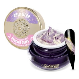 Gelaxyo Crushed Gems Gold-Lilac - 5ml ARIANA HASHEMI