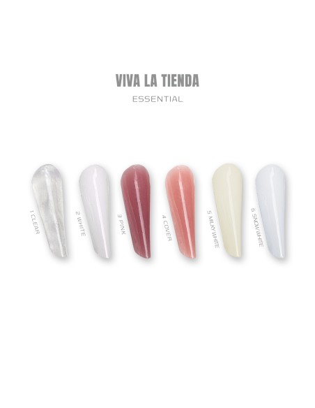 VIVA LA TIENDA POLYGEL ESSENTIAL 01  Clear - 15ml