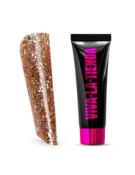 VIVA LA TIENDA POLYGEL Crystal 03 - Honey Stardust - 15ml